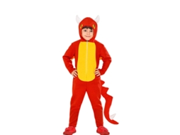 Fato Unisexo WIDMANN Dragão Vermelho com Cauda (Tam.: 2 a 3 anos)