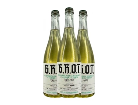 Espumante BROT Pet-Nat Pétillant Naturel Penedès (0.75 L - 3 Unidades)