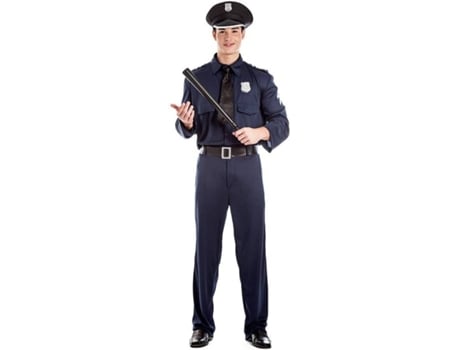 Fato de Homem DISFRAZZES Polícia Azul (Tam: M/L)