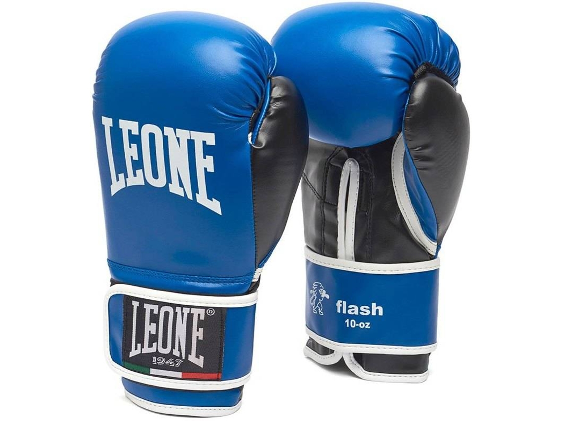 Luvas de Muay LEONE1947 Flash Azul (6 Oz)