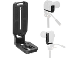 Placa de Câmera DSLR com Alívio Rápido compatível com Tripé Gimbal Vertical e Horizontal S/MARCA