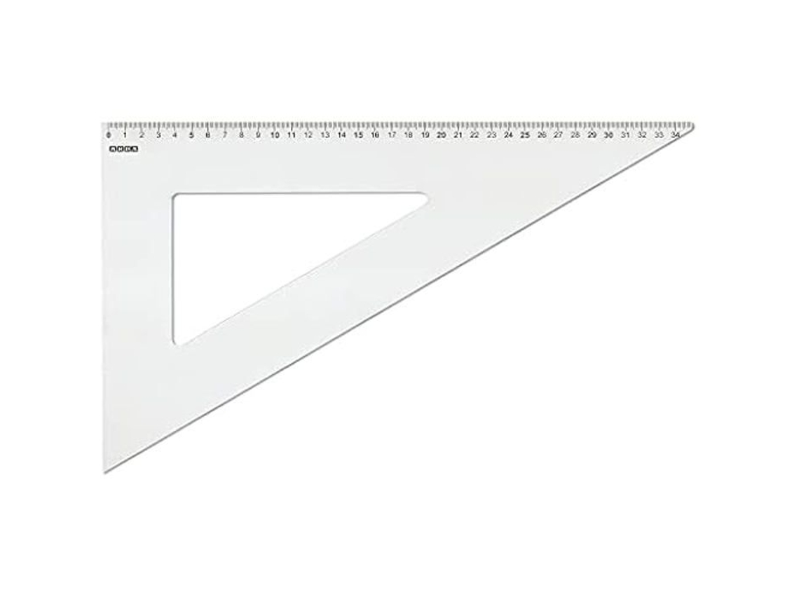 Acessórios para Desenho Técnico ARDA Perfil de Alumínio Team 60 35 Cm Adulto Misto