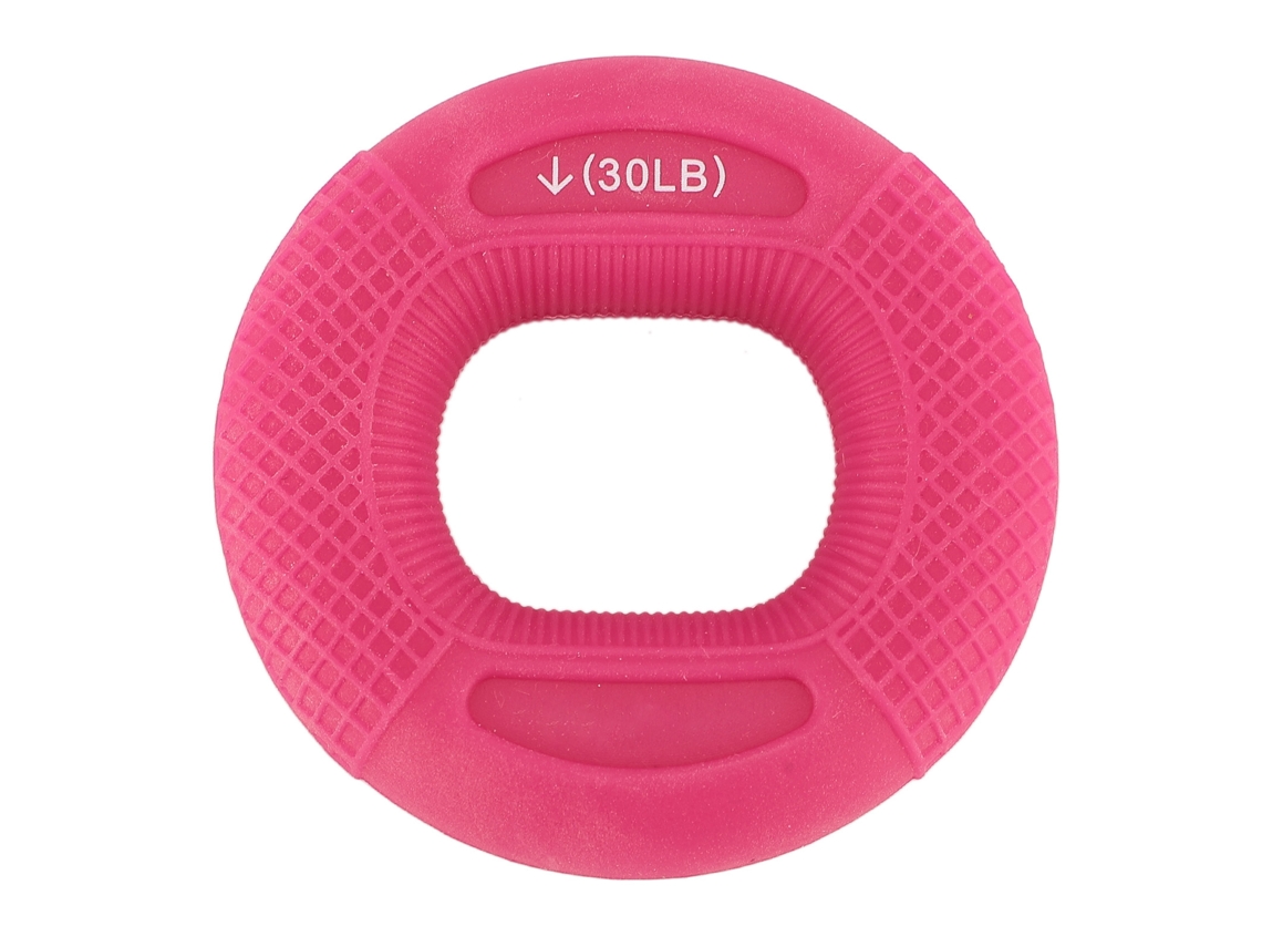 Anel de Força para Mão Silicone 30 40lb Rosa S/MARCA