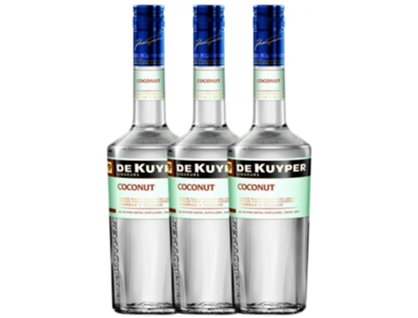 Licores De Kuyper Coconut 70 cl (Caixa de 3 unidades)