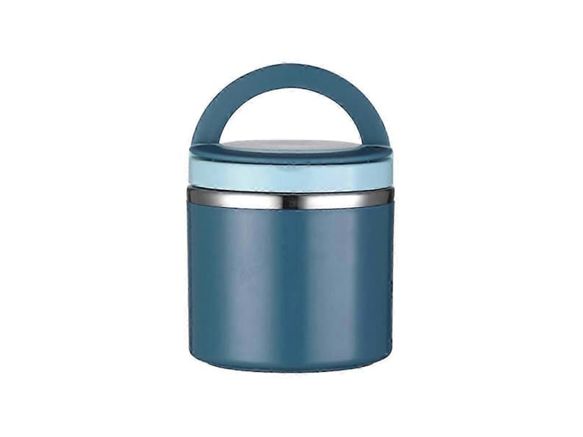 Marmita Térmica Para Alimentos Quentes, 1000 Ml, Em Aço Inoxidável, Isolamento A Vácuo E Alça