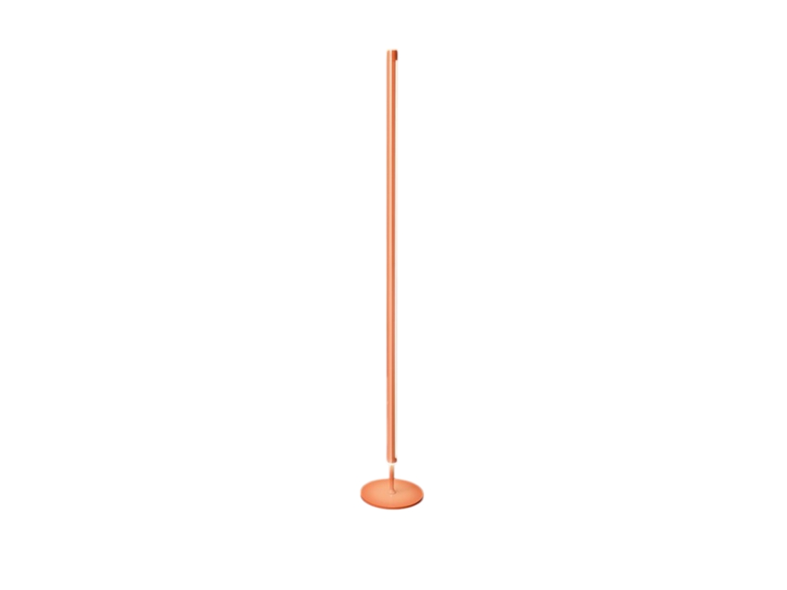 Ray - Luminária De Chão Led Regulável De 25 W, 3000 K, 2000 Lm, A160 Cm, Pedal - Perenz - Laranja