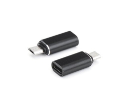 Adaptador Charger Typ C - Micro Usb Black