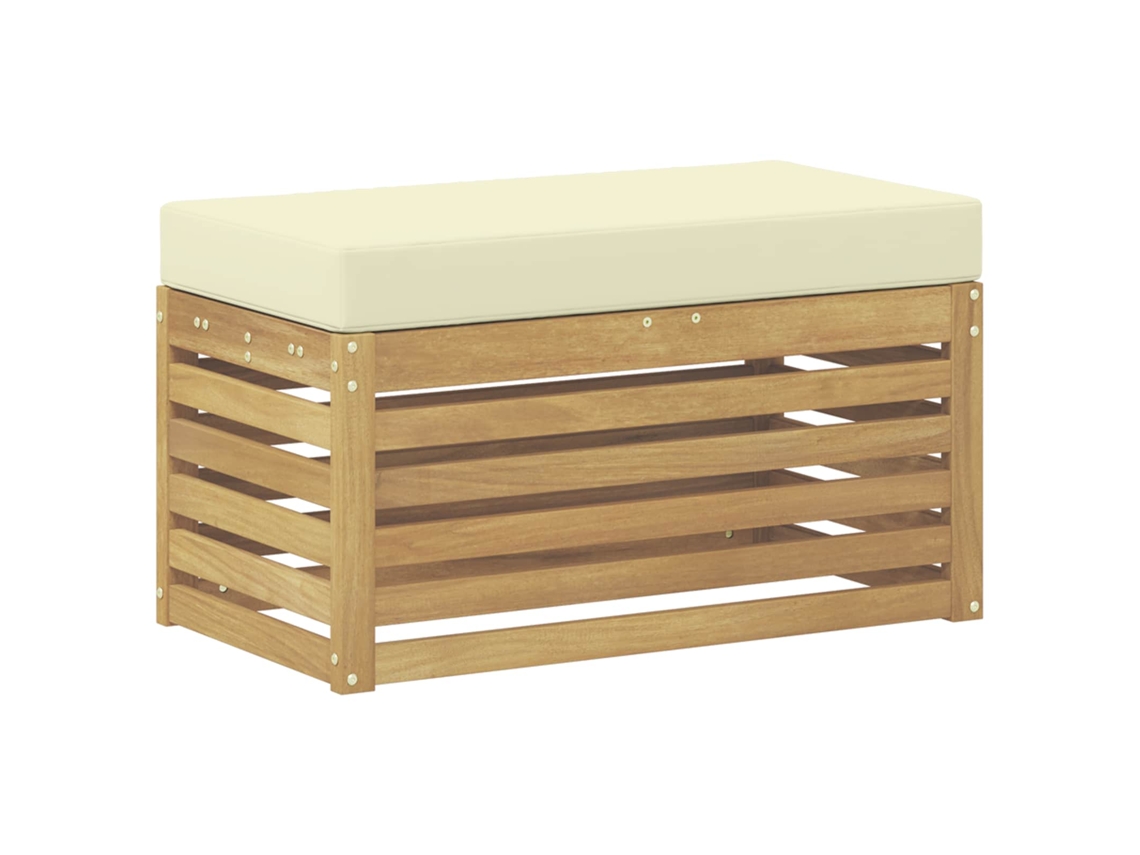 Bancada de Pátio Ao Ar Livre Branco 80 X 43 X 45 Cm MAISON EXCLUSIVE