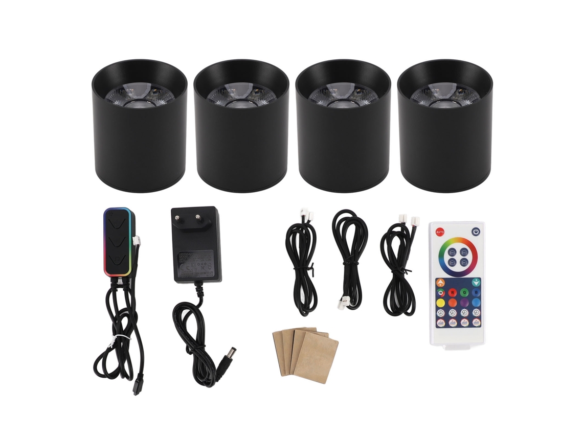 2026 lâmpadas de Parede Inteligentes Led Rgb com Controle Bt e Sincronização Musical para Festa e Decoração Interior