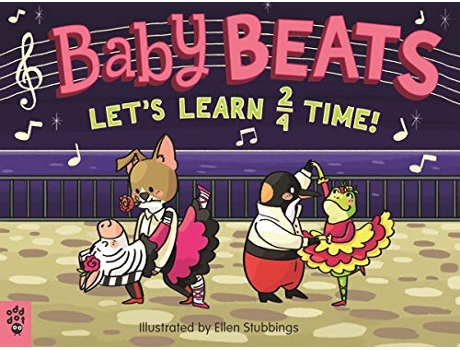 Livro Baby Beats Lets Learn 24 Time! de Odd Dot (Inglês - Capa Dura)