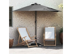 Vidaxl Guarda-sol De Jardim 294 X 150 X 224 Cm Poliéster E Aço