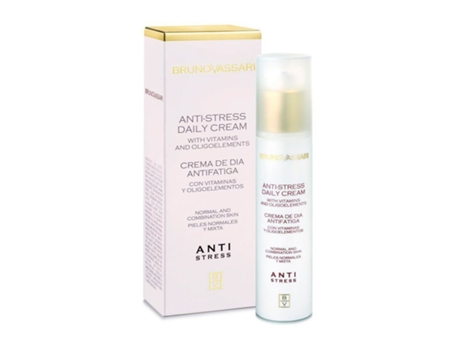 Creme de Dia Anti-Stress Anti-Fadiga Pele Mista BRUNO VASSARI