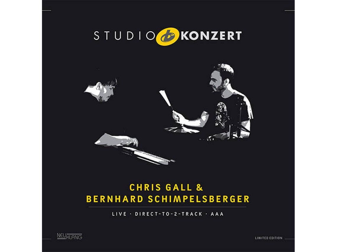 Vinil Chris Gall, Bernhard Schimpelsberger - Studio Konzert (1CDs)