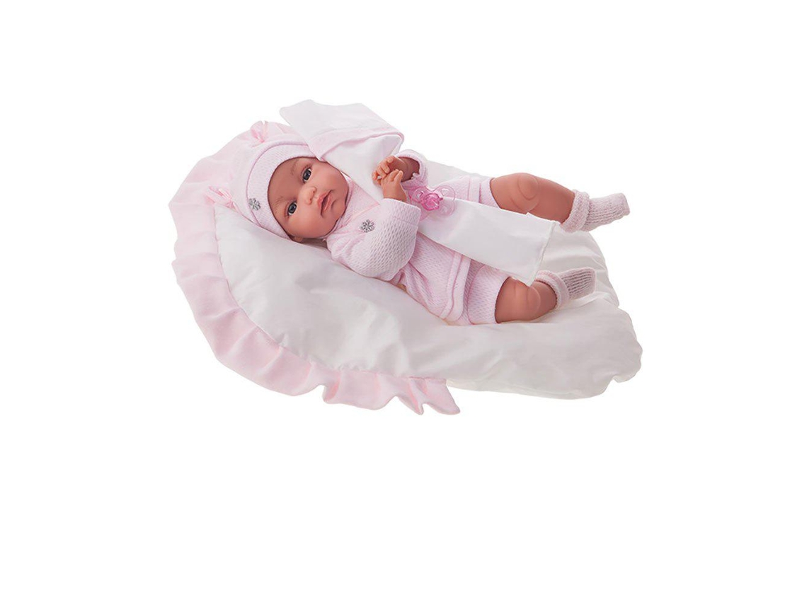 Muñecas Antonio Juan Boneca Pink Bassing Toneta Cojin 34 Cm