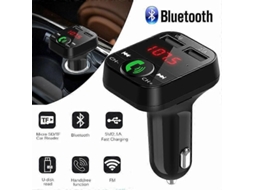 Transmissor Fm Bluetooth Veicular, Usb, Carga Rápida, Mp3