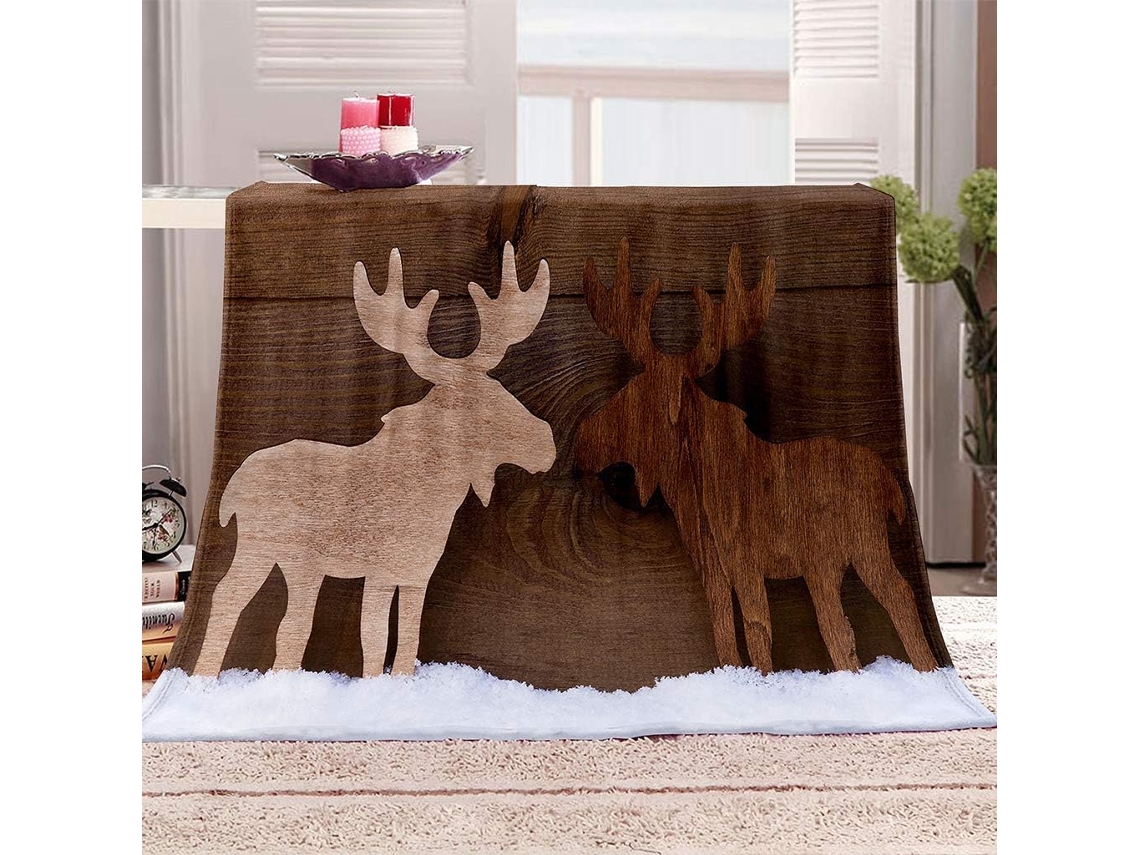Manta de Microfibra Fansu Flanela Macia e Fofa 3d para Cama Sofá Ou Se Manter Aquecido no Inverno 150x130cm, M