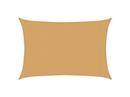 Maison Exclusive - Para-sol Estilo Vela Retangular 160 G/m² 3x4,5 M Pead Areia