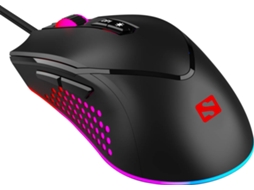Rato SANDBERG Azazinator 6400 (Cabo USB - Gaming - 6400 dpi - Preto)