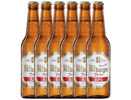 Cerveja BITBURGER sem Álcool 0.33L (6 unidades)