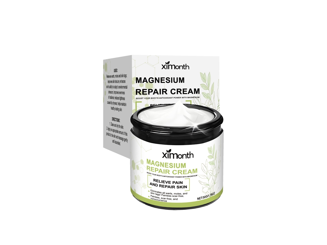 Creme Magnésio Calmante Pele Efeito Rápido
