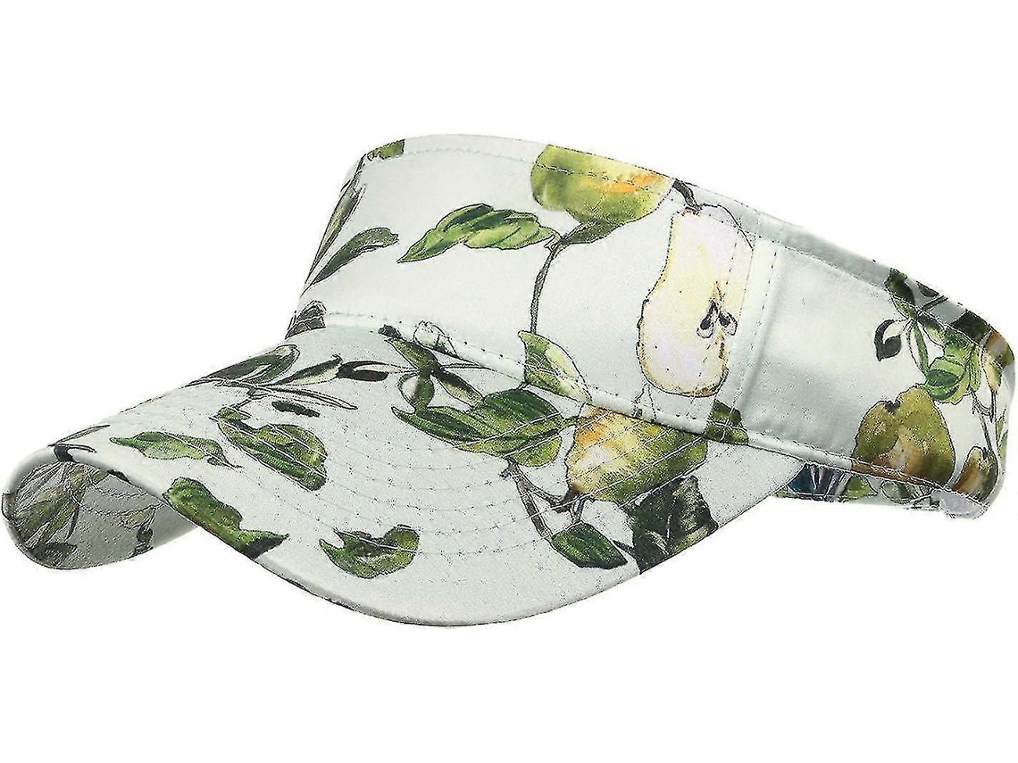 Chapéu Para Sol Unissex Ajustável Com Coque, Visor Uv Para Esportes Ao Ar Livre