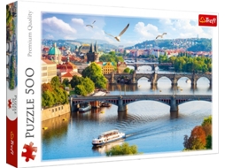 Puzzle TREFL Prague, Czech Republic (Idade Mínima Recomendada: 12 Anos  - 500 Peças)