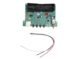 Aetheria placa Decodificadora de Som Bluetooth 5.3 com Carregamento Solar e Tipo C Módulo Receptor Estéreo Diy