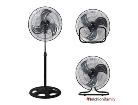 Ventoinha Industrial 3 Em 1 45w Ø45cm 3 Velocidades Mfamily