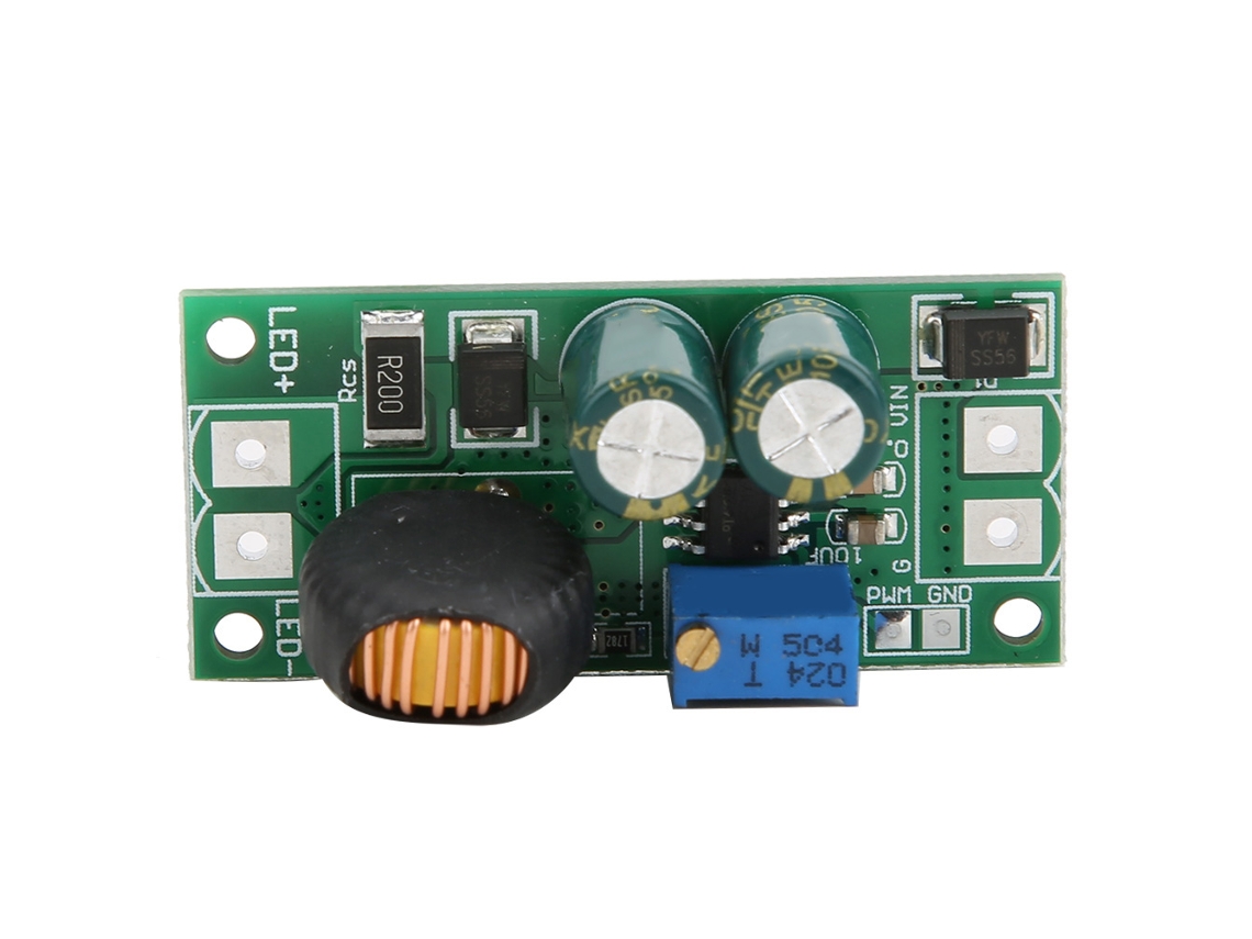Módulo driver LED LD48AJTA 72W DC 6-50V 1.3A regulador PWM, conversor de corrente sem terminais