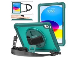 Lurelia Capa Para Ipad 10.2 (2019 E 2020 E 2021), Tpu, Verde, Proteção Contra Quedas