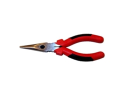 Lams alicate boca cigueña 7 mango rojo y negro c0015