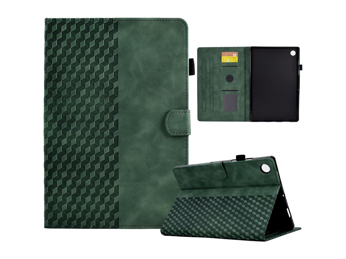 Capa Para Samsung Galaxy Tab A11 (8.7") Verde Escuro Cuich