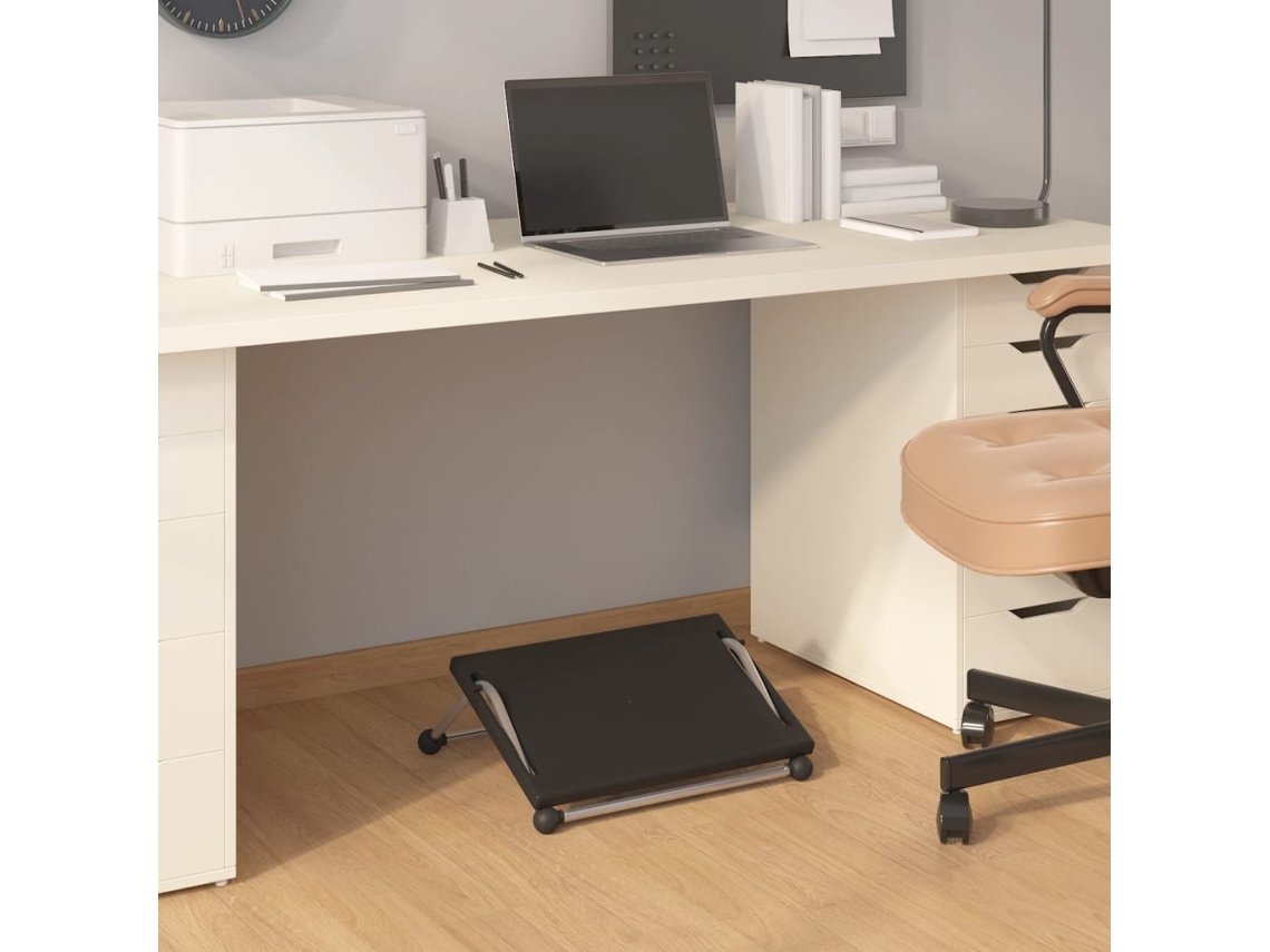 Pufe 45x40x13,5 cm Preto DKD HOME DECOR
