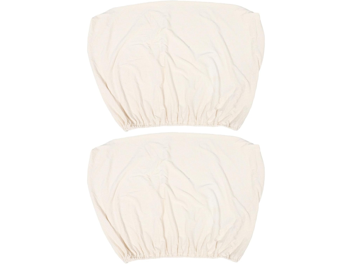 2 Capas De Radiador Transparentes, Tamanho Grande, Bege, À Prova De Poeira, Em Tecido.