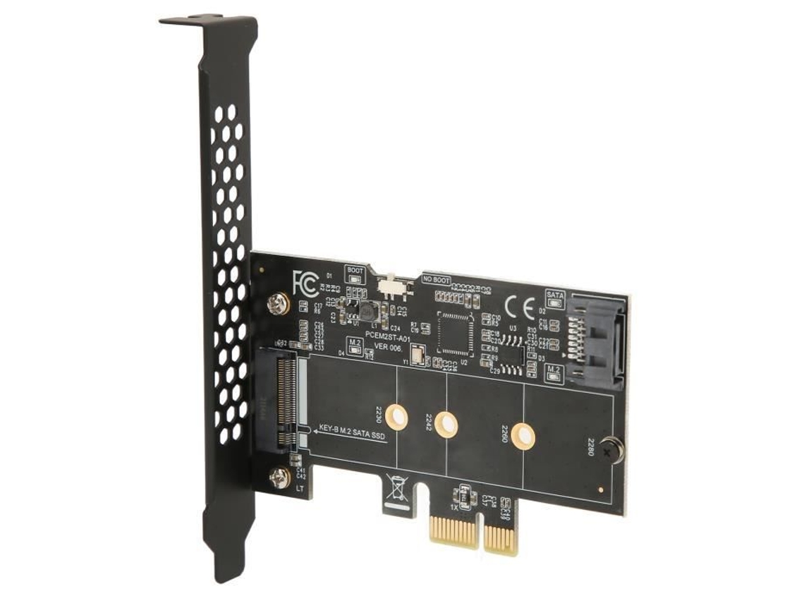 Placa de Expansão HURRISE Pcie para M2 Ngff Placa de Computador de Potência M2 Riser Card