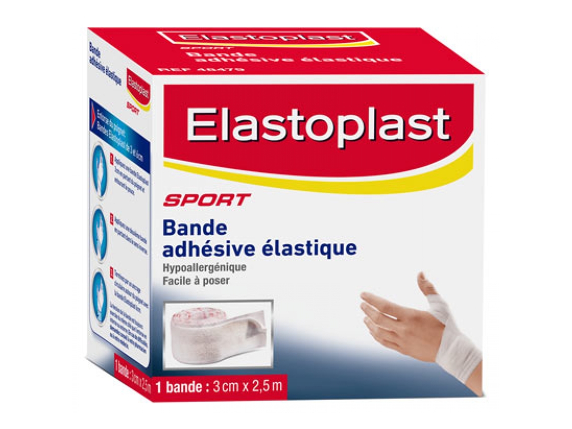 ELASTOPLAST Ligadura Adesiva Elástica 3 Cm X 2,5 M