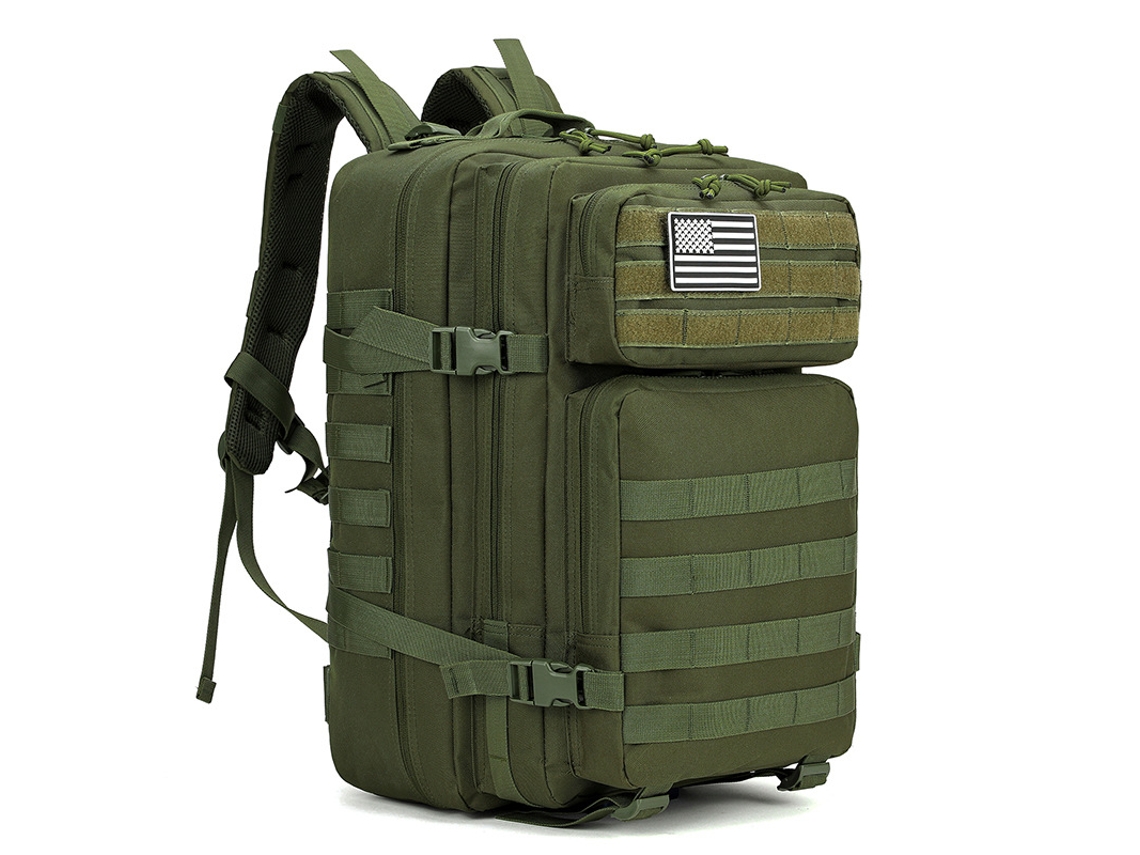 Mochila Militar Tática, 45l, Adequada Para Caminhadas, Caminhada, Dobrável, Impermeável, De Sobrevivência, Ideal Para Crianças, Educativo, D
