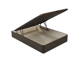 Sommier com Arrumação WHAT THE SLEEP Storage Bed - 150x200cm (31 Cm de Altura - Wengué)