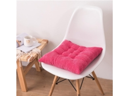 Almofadas Para Assento De Cadeira Com Amarras, Almofadas Quadradas Antiderrapantes, Design Acolchoado, Almofadas Para