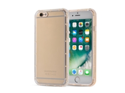 Capa de telefone TPU para iPhone 6/6s com plug de poeira