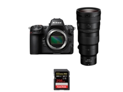 Z8 + Z 400mm F/4.5 Vr S + 1 Sandisk 256gb Uhs ii 300mb/s Máquina Fotográfica Híbrida Full frame + Ebook “20 Dicas para Fotos Que Impressionam” NIKON