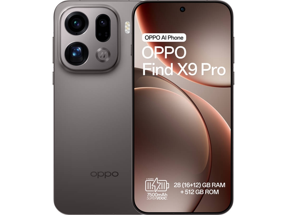 Smartphone OPPO Find X9 Pro  (Outlet Caixa Aberta - 6.78'' - 16 GB - 512 GB - Cinzento)