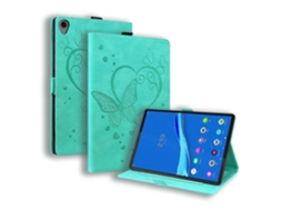 Capa De Couro Com Aba Horizontal E Estampa De Borboletas Para Lenovo Tab M8 (hd) / M8 (fhd) Tb-8505f.