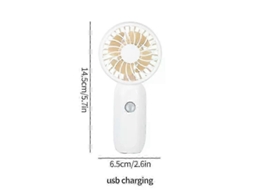 Mini Ventiladores Portáteis, Leves E Ideais Para Viagens Atividades Ao Ar Livre. Perfeitos Usar No Carro Ou Com O Ventilador De Mão. Também