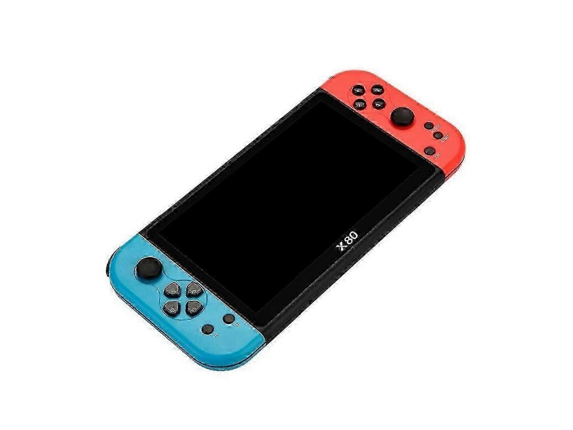 Console De Jogos Portátil X80 Com Tela Hd De 7 Polegadas E 20.000 Jogos. Hengjian