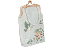 Bolsa De Ombro Vintage Chinesa Bordada Em Seda, Bolsa Étnica Floral, Bolsa Retrô