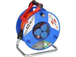 1208750 Kabeltrommel 40 M Orange Schutzkontakt Stecker Brennenstuhl (1208750)