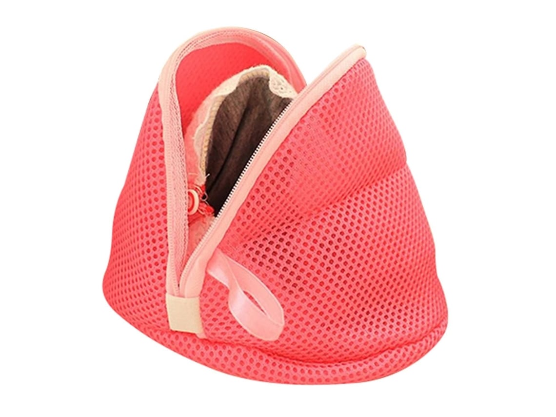 Saco De Lavagem Dobrável E Resistente, Em Formato Triangular, Para Proteger Sutiãs E Roupas Íntimas