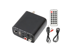 Receptor de Áudio Bluetooth EOOCOO, com suporte a música e microfone