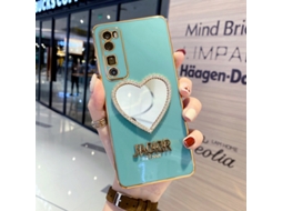 Capa LAXISCREED Iphone 7pl Espelho Coração Verde